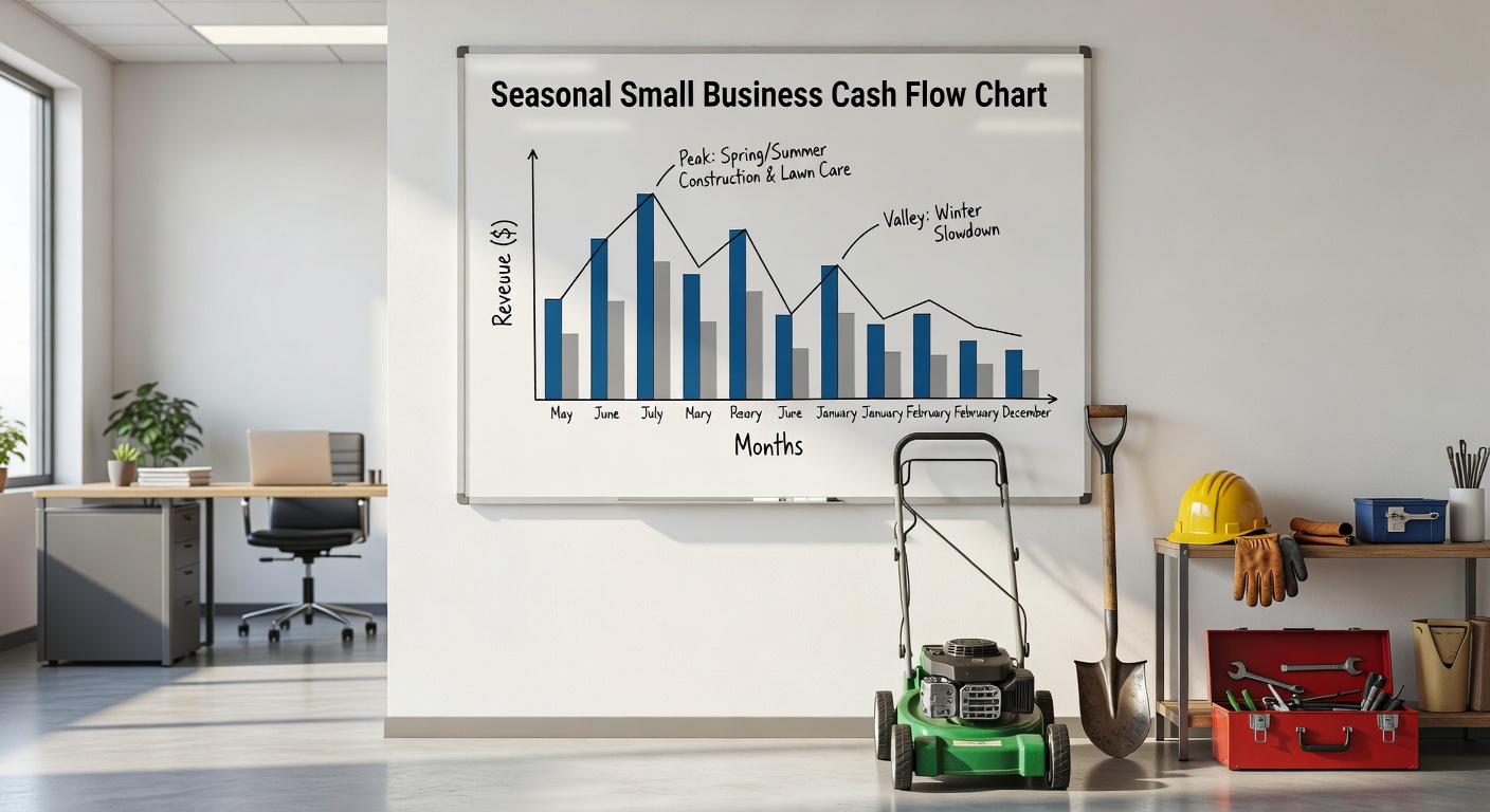 How Seasonal Businesses Like Lawn Care and HVAC Can Solve Cash Flow Problems